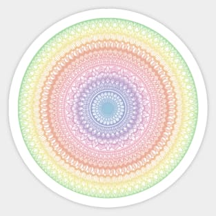 Colorful mandala Sticker